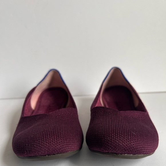 Rothy’s The Flat Retired Fig python Pink Purple ombré slip on round toe size 6.5 - Picture 4 of 12